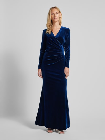 Peek & Cloppenburg Christian Berg CocktailAbendkleid in Wickel-Optik in marine Black Friday Preise