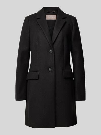 Peek & Cloppenburg Christian Berg Woman SelectionMantel mit Reverskragen in black 2025