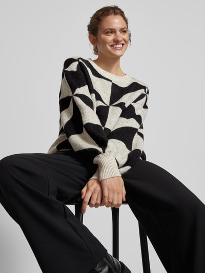 Peek & Cloppenburg OnlyPullover mit Rundhalsausschnitt Modell 'GEORGINA' in offwhite Online
