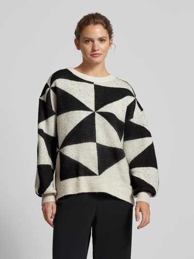 Peek & Cloppenburg OnlyPullover mit Rundhalsausschnitt Modell 'GEORGINA' in offwhite Online