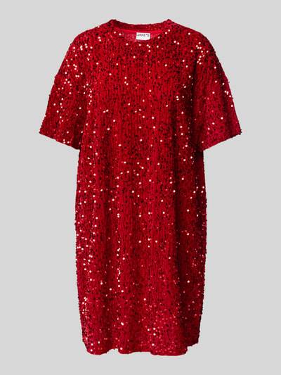 Peek & Cloppenburg Jake*s CasualKnielanges Kleid mit Pailletten in kirsche Hotsell