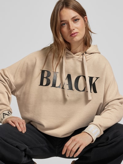 Peek & Cloppenburg miss goodlifeOversized Hoodie mit Label-Print in beige Günstiger Verkauf