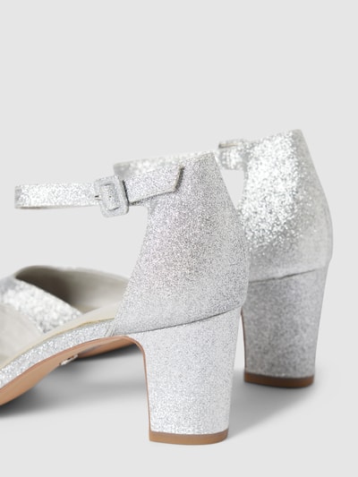 Peek & Cloppenburg TamarisPumps im schimmernden Design in silber Fabrik Onlineshop