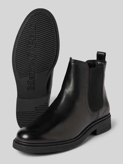 Peek & Cloppenburg Marc O'PoloChelsea Boots mit Zugschlaufe Modell 'PAULA' in black Großer Ausverkauf