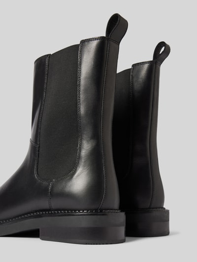 Peek & Cloppenburg GeoxStiefeletten aus Leder-Textil-Mix in black Preisnachlass