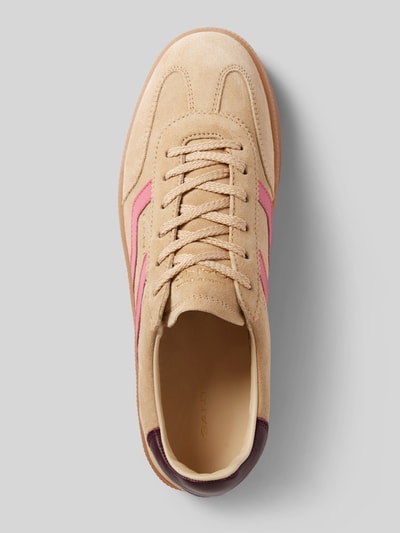 Peek & Cloppenburg GantSneaker mit Label-Detail Modell 'Cuzima' in beige Muttertagsangebot