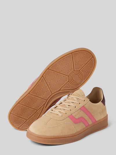 Peek & Cloppenburg GantSneaker mit Label-Detail Modell 'Cuzima' in beige Muttertagsangebot