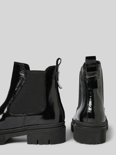 Peek & Cloppenburg TamarisChelsea Boots mit elastischem Einsatz in black Vatertagsangebot