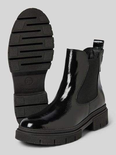 Peek & Cloppenburg TamarisChelsea Boots mit elastischem Einsatz in black Vatertagsangebot