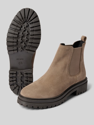 Peek & Cloppenburg GeoxChelsea Boots mit elastischen Einsätzen Modell 'IRIDEA' in taupe Lagerräumung