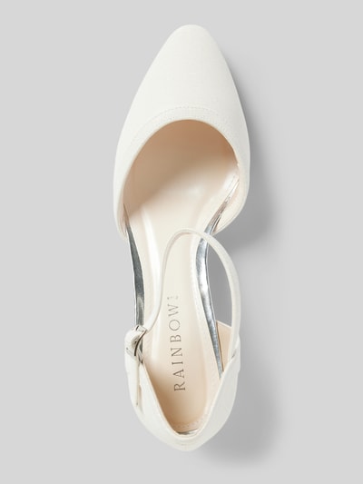 Peek & Cloppenburg Rainbow ClubPumps mit Dornschließe Modell 'CHARLOT' in weiss Top Angebot