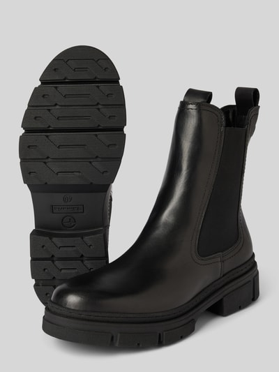 Peek & Cloppenburg TamarisChelsea Boots mit Zugschlaufen in black Neueste Mode