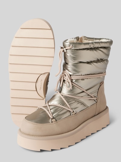 Peek & Cloppenburg TamarisSnow Boots in metallic in metallic beige Exklusive Angebote
