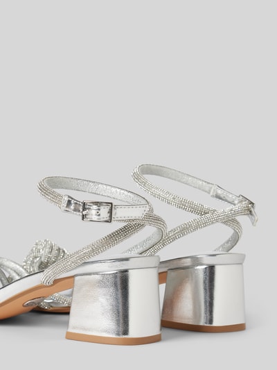 Peek & Cloppenburg BuffaloSandalette mit Ziersteinbesatz in silber Riesige Ersparnisse