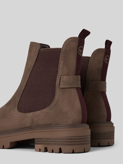 Peek & Cloppenburg TamarisChelsea Boots mit Zugschlaufe in mittelbraun mel VIP-Rabatte