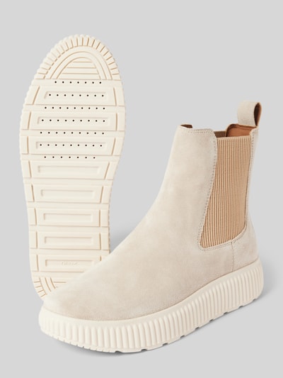 Peek & Cloppenburg GeoxChelsea Boots mit elastischen Einsätzen Modell 'GRAISY' in ecru Super Sparpreis