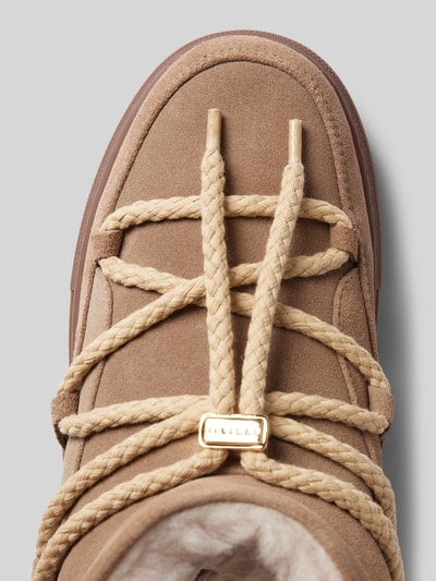 Peek & Cloppenburg INUIKIIStiefel mit Label-Schriftzug in beige Kostenlose Rückgabe