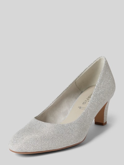 Peek & Cloppenburg TamarisPumps mit Effektgarn in silber Begrenzte Freigabe