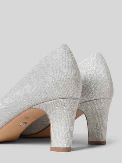 Peek & Cloppenburg TamarisPumps mit Effektgarn in silber Begrenzte Freigabe