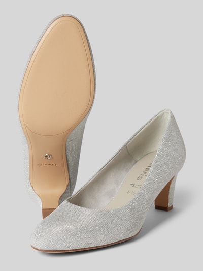 Peek & Cloppenburg TamarisPumps mit Effektgarn in silber Begrenzte Freigabe