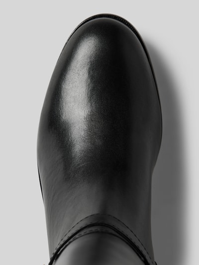 Peek & Cloppenburg Lauren Ralph LaurenLederboots mit Label-Applikation Modell 'BROOKE' in black JETZT KAUFEN