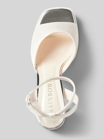Peek & Cloppenburg Rainbow ClubSandalette mit Blockabsatz Modell 'Caitlin' in offwhite Neueste Stile