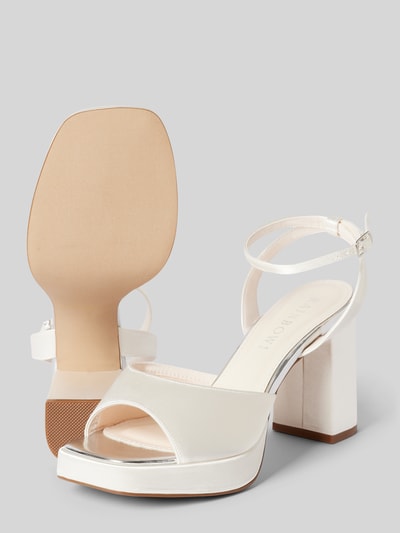 Peek & Cloppenburg Rainbow ClubSandalette mit Blockabsatz Modell 'Caitlin' in offwhite Neueste Stile