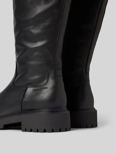 Peek & Cloppenburg Marc O'PoloStiefel aus edlem Rindsleder mit Zipper in black Bis zu 50% Rabatt