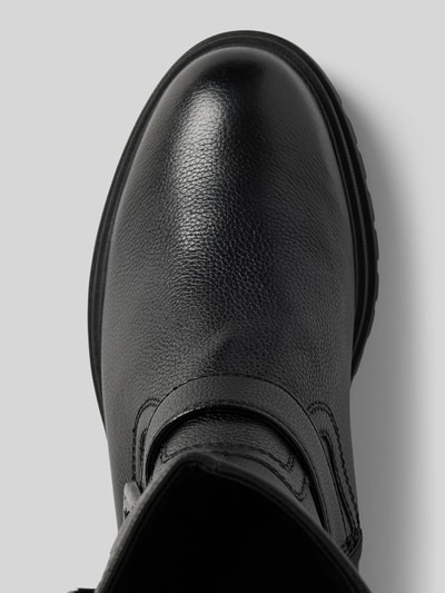 Peek & Cloppenburg TamarisLederboots mit Dornschließe in black Bis zu 65% Rabatt