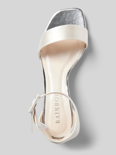 Peek & Cloppenburg Rainbow ClubSandalette im Metallic-Look Modell 'Donnah' in offwhite 50% Rabatt mit kostenlosem Versand