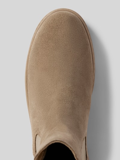 Peek & Cloppenburg Marc O'PoloChelsea-Boot aus edlem Velours-Rindleder in taupe Clearance-Verkauf