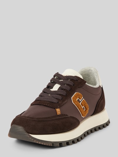Peek & Cloppenburg GantSneaker mit Label-Details Modell 'CAFFAY' in schoko