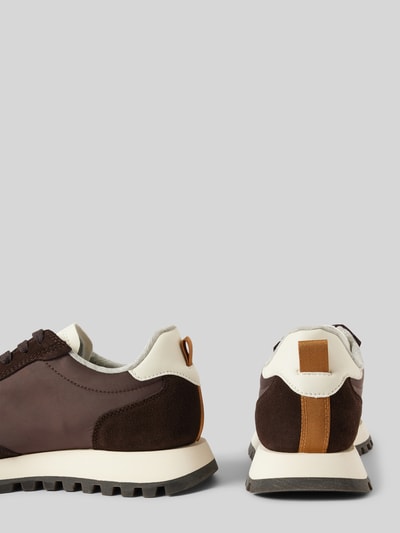 Peek & Cloppenburg GantSneaker mit Label-Details Modell 'CAFFAY' in schoko Kostenloser Versand international