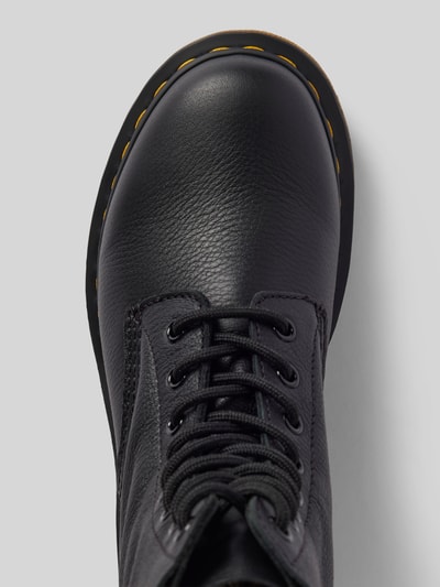 Peek & Cloppenburg Dr. MartensSchnürboots aus Leder mit Ziernaht Modell 'Eye' in black Rabatte dieses Monats