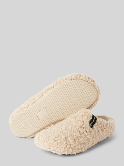 Peek & Cloppenburg VerbenasSlides mit Teddyfell Modell 'YORK CURLY' in beige Auslauf
