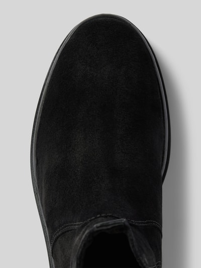Peek & Cloppenburg GantChelsea Boots aus Leder mit Applikation Modell 'Aligrey' in black Meist gekauft