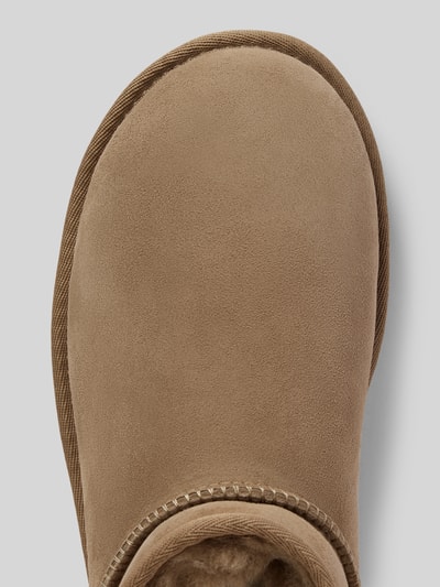 Peek & Cloppenburg UGGBoots aus Leder Modell 'CLASSIC ULTRA MINI' in camel Großer Ausverkauf