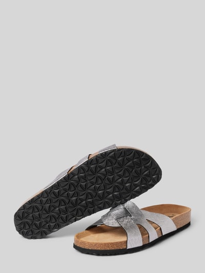 Peek & Cloppenburg TamarisSlides in metallic in metallic blue Begrenztes Angebot