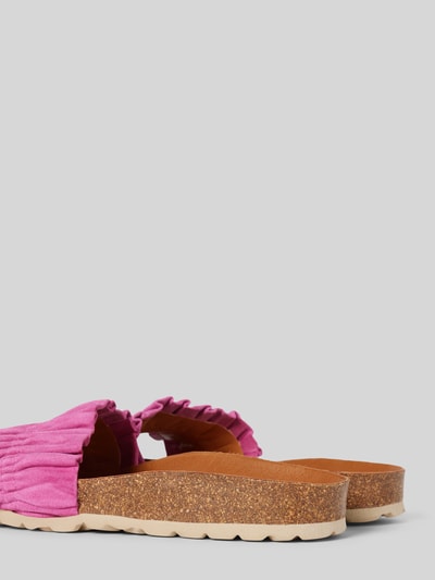 Peek & Cloppenburg VerbenasSlides mit breiter Schaftbrücke Modell 'RISHA' in pink Online Shopping
