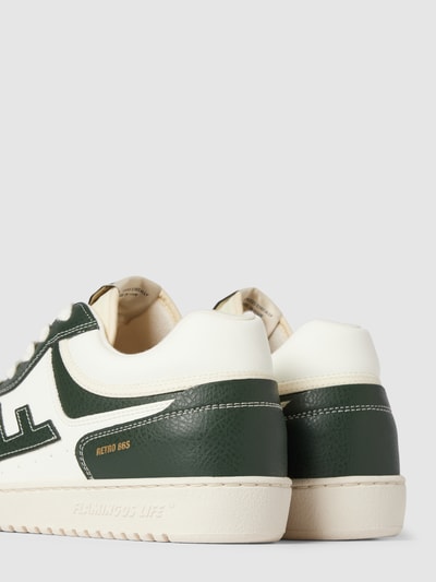 Peek & Cloppenburg Flamingos LifeSneaker mit Label-Details Modell 'RETRO 86s' in gruen Osterangebot