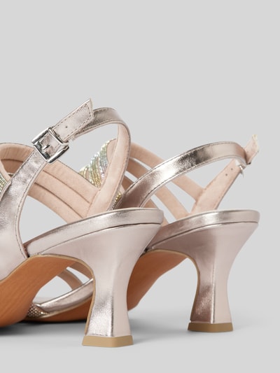 Peek & Cloppenburg Marco TozziSandalette mit Strasssteinbesatz in rose melange Valentinstagsangebot