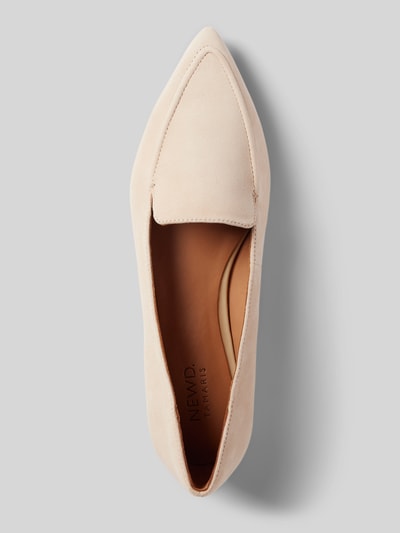 Peek & Cloppenburg Newd TamarisBallerinas aus Leder in unifarbenem Design in beige Jubiläumsangebot