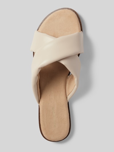 Peek & Cloppenburg Tom TailorSandalette in Leder-Optik in beige Online Outlet