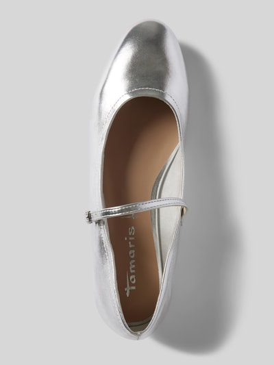 Peek & Cloppenburg TamarisBallerinas im Metallic-Look in silber Exklusive Angebote