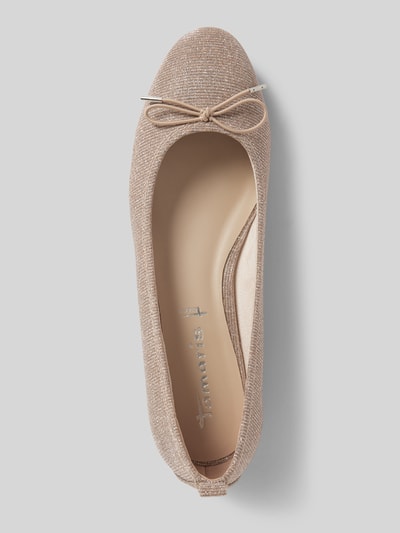 Peek & Cloppenburg TamarisBallerinas mit Strasssteinbesatz in rose Große Rabatte