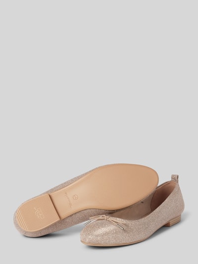 Peek & Cloppenburg TamarisBallerinas mit Strasssteinbesatz in rose Große Rabatte