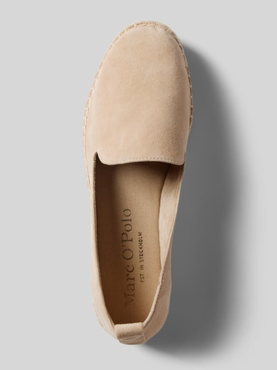 Peek & Cloppenburg Marc O'PoloEspadrilles mit strukturierter Sohle Modell 'GEMMA' in sand Räumungsverkauf