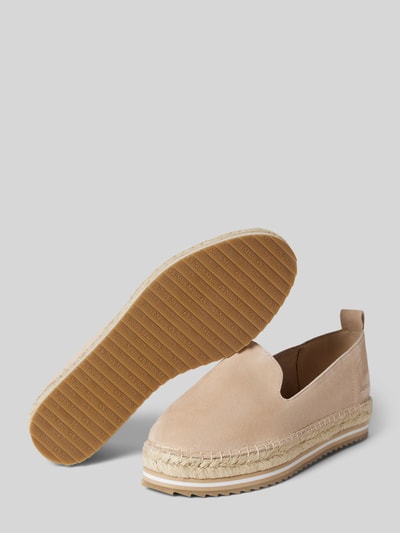 Peek & Cloppenburg Marc O'PoloEspadrilles mit strukturierter Sohle Modell 'GEMMA' in sand Räumungsverkauf