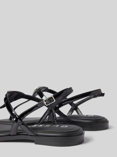 Peek & Cloppenburg GuessZehentrenner mit Label-Applikation Modell 'RAINEY' in black Kauf eins, bekomm eins gratis
