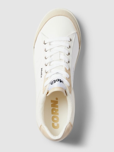 Peek & Cloppenburg MoEaSneaker in Two-Tone-Machart Modell 'GEN 3 CORN' in beige Tägliche Deals
